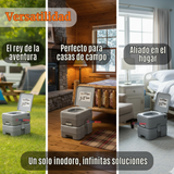 Baño Inodoro Químico Portátil Camping 20 Litros Reutilizable