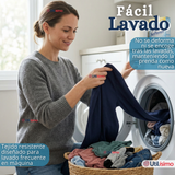 Pack 3 Poleras Camisetas Bambú Azul Oscuro Cuello Redondo Primera Capa Manga Larga Niño