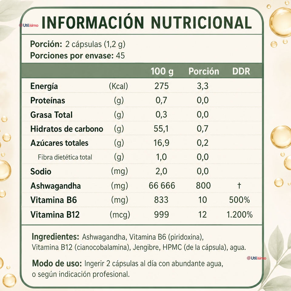 African Root 90 Cápsulas FNL Suplemento Alimentario