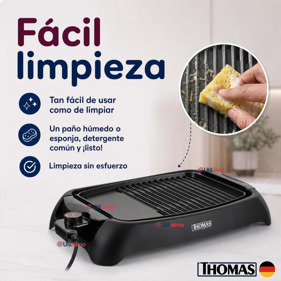 Parrilla Eléctrica Thomas Th-180 1000w