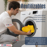 Fundas Cubre Zapatos Amarillo Impermeable Surtidas Silicona Antideslizante 1 Par