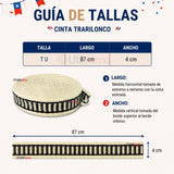 Poncho Manta Mapuche Con Trarilonco Niño Fiestas Patrias