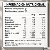 Omega 3 Premium FNL 800mg Epa, 400mg Dha, 60 Cápsulas