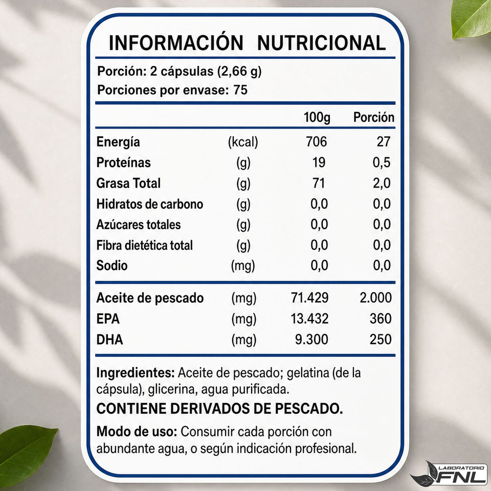Omega 3 Big Size 150 Caps 1000mg Aceite Pescado