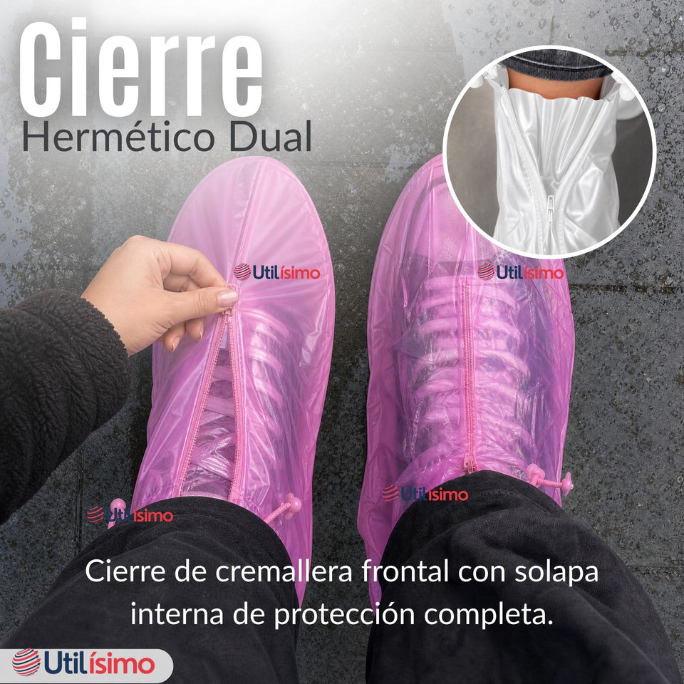 Fundas Cubre Calzado Impermeables Aislante Lluvia Surtido Mujer 1 Par