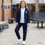Pack 3 Buzos Pantalones Escolares Niños Unisex 100% Algodón Azul Bota Acanalada 3 a 16 años