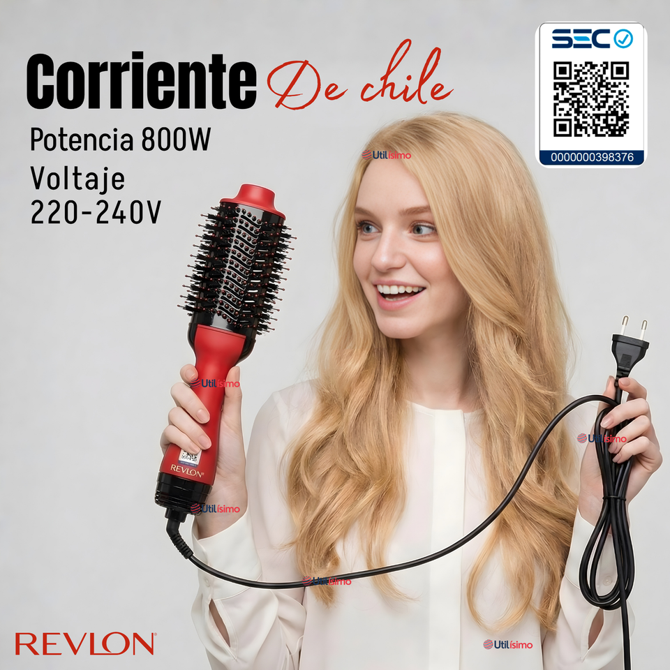 Cepillo Secador Alisador One Step Revlon 800W Edición Especial