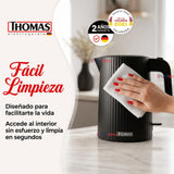1 Hervidor eléctrico Thomas® Capacidad 1.8 L Acero Inoxidable