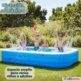 Piscina Inflable Rectangular 305X183X60cm Color Azul