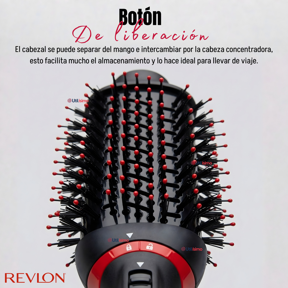 One Step Secador Alisador Voluminizador Revlon 1200W Plus +