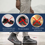 Fundas Cubre Calzado Impermeables Aislante Lluvia Negro Hombre 1 Par