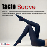 Pack 3 Pantys Semitransparentes Elasticadas Oficina Azul