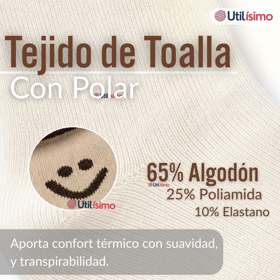 Calcetines Toalla Mujer Polar Surtidos Gruesos 1 Par
