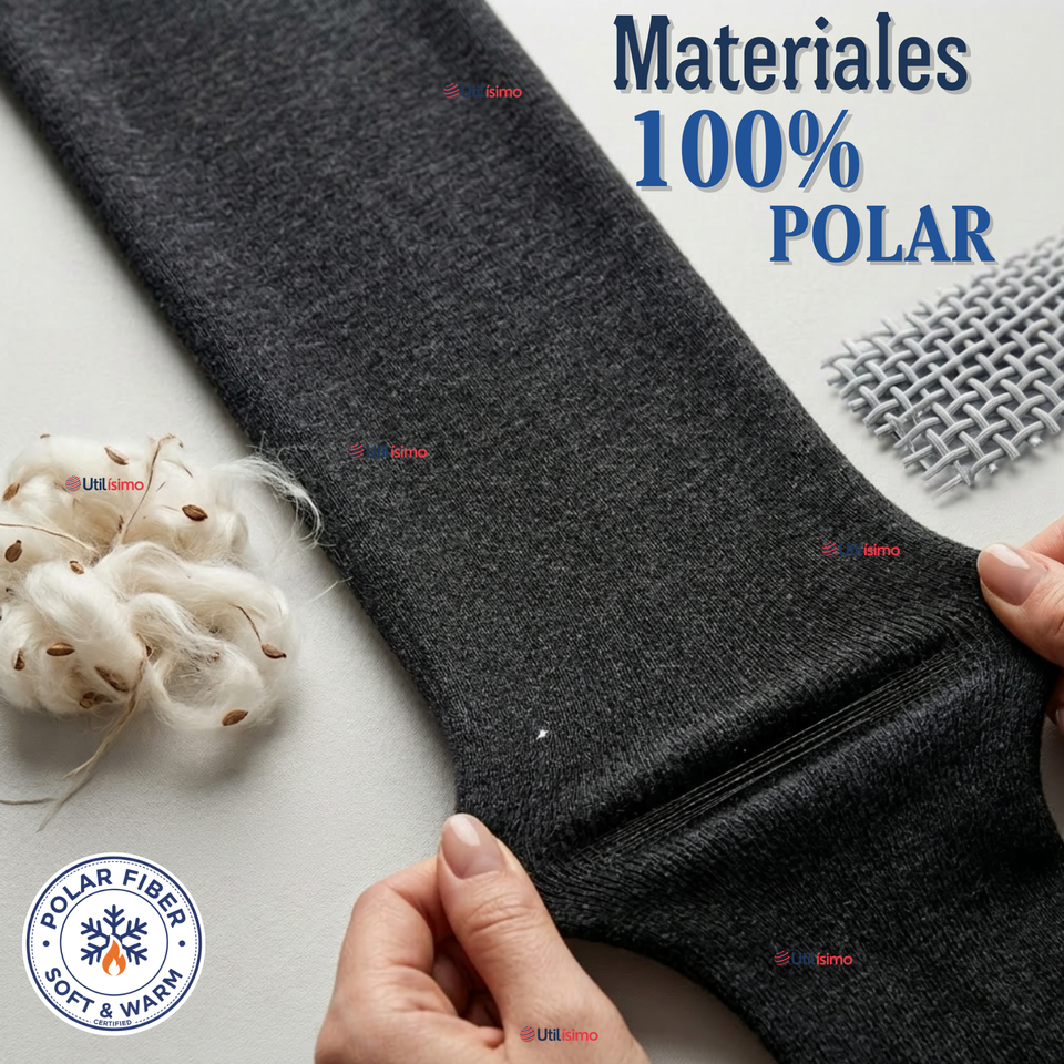 Calza Polar Para Hombre Térmica Invierno Calzoncillo Largo