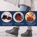 Fundas Cubre Calzado Impermeables Aislante Lluvia Negro Mujer 1 Par