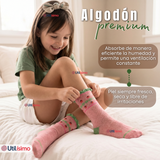 Pack 2 Pares De Calcetines Algodón Invierno Diseño Fritilla Surtido Niña 9-12