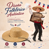 Pack 3 Sombreros Chupalla Huaso Niño Fiestas Patrias