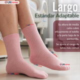 Pack 6 Pares Calcetines Diabéticos Mujer Algodón Suave Colores Surtidos Protección