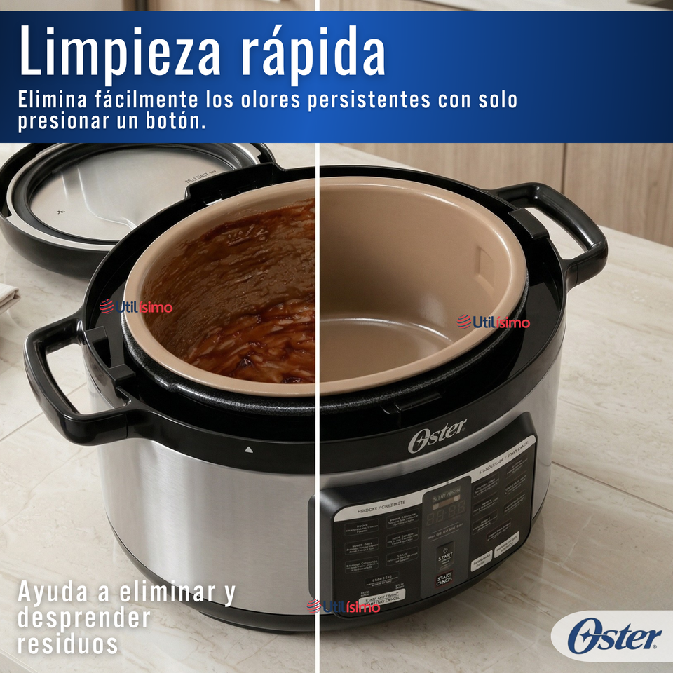 Multi-olla rápida ovalada de 5.7L con 15 funciones CKSTPCECOV57 900W