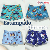 Short De Playa Para Niños Traje De Baño Pantalón Corto Diseños Surtidos