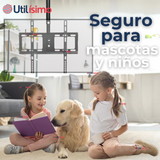 Soporte TV Pared Techo Ajustable 68Kg 32 a 85 Pulgadas 32 40 43 50 55 60 65 70 75 77 80 82 85