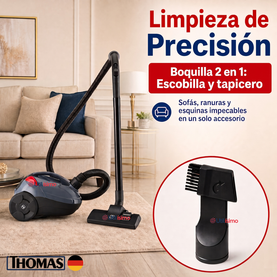Aspiradora Thomas Th-1407 1400w Color Gris