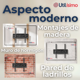 Soporte TV Pared Ajustable 35Kg 26 a 55 Pulgadas 26 27 28 29 30 32 37 39 40 42 43 46 47 48 49 50 55
