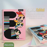 Pack 5 Cuadernos Universitarios Chicas Superpoderosas 100 Hojas Proarte Powerpuff Girls