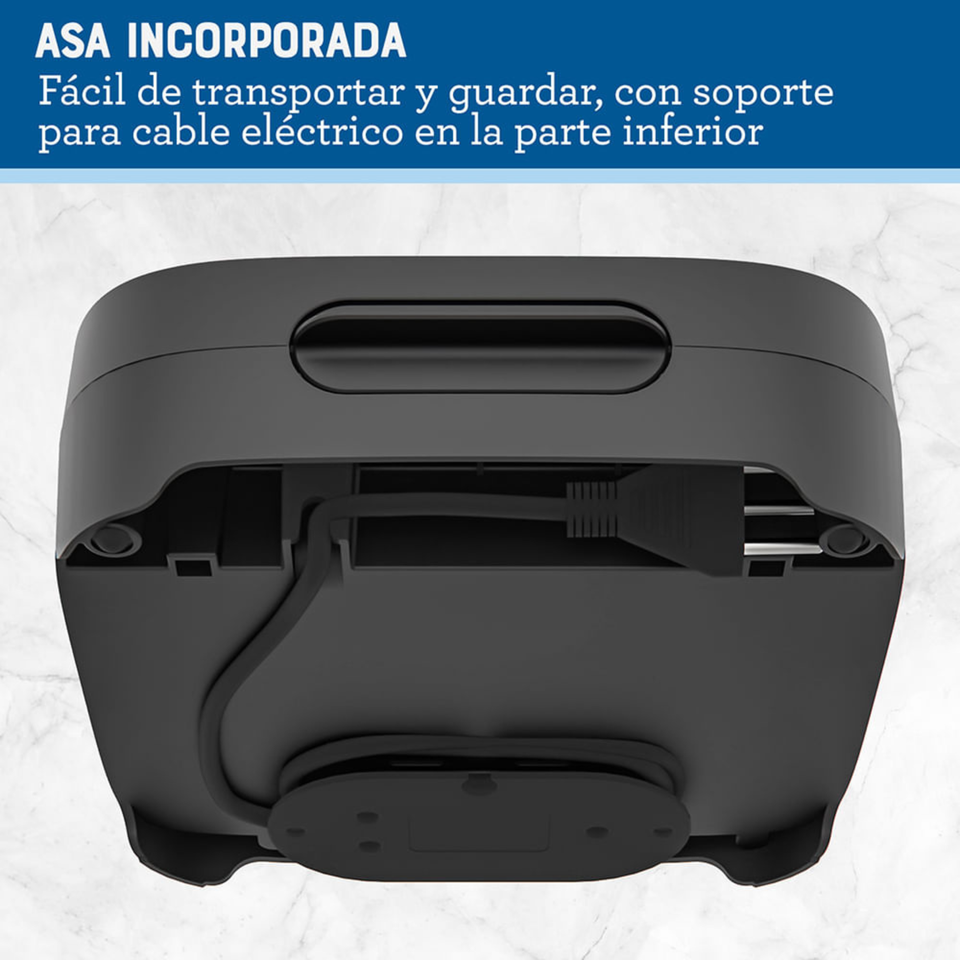 Sandwichera Oster® compacta con platos hondos CKSTSM400