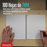 Pack 5 Cuadernos Universitarios Marvel Heroes 100 Hojas Proarte Diseño Surtido