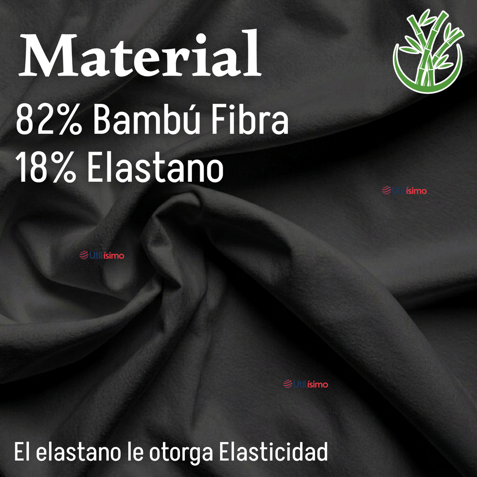 Pack 3 Bodys Manga Larga Bambú Cuello Alto Beatle Mujer Negro