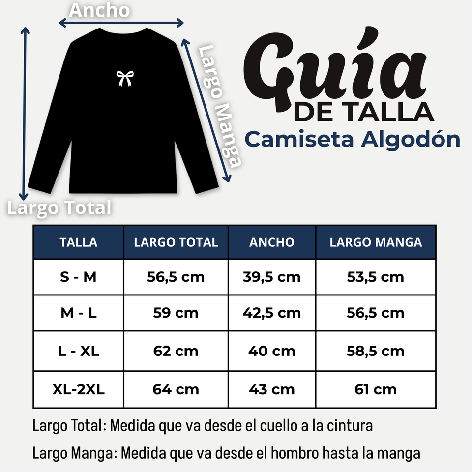Pack 3 Camisetas Poleras Algodón Primera Capa Manga Larga Blanco Negro Mujer