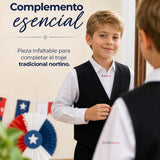 Chaleco Bolero Negro Tradicional Niño Fiestas Patrias