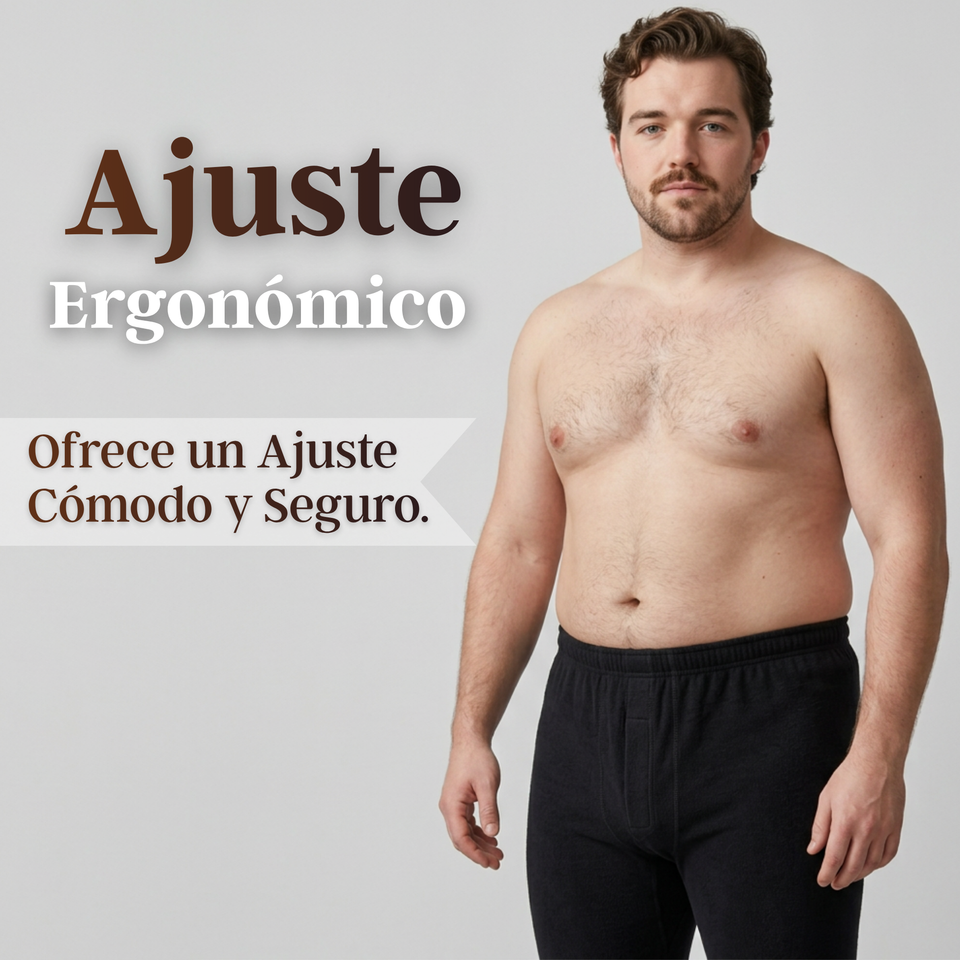 Pack 3 Calzoncillos Largos Algodón Calza Hombre Invierno Primera Capa