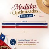 Faja Huaso Bandera Chile Juvenil Fiestas Patrias Bailes Típico
