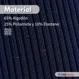 Pack 3 Panty Ballerinas Elasticadas Escolares Niña Algodón Azul