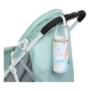 Porta Mamadera Térmico Con Asas Para Coche Niño Y Niña Bebé