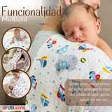 Manta Muselina 70x 70 CM Bebé Niño Multiuso 100% Algodón Colores Surtidos