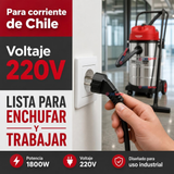Aspiradora De Tambor Telefunken Turbo Expert 1800W 53L