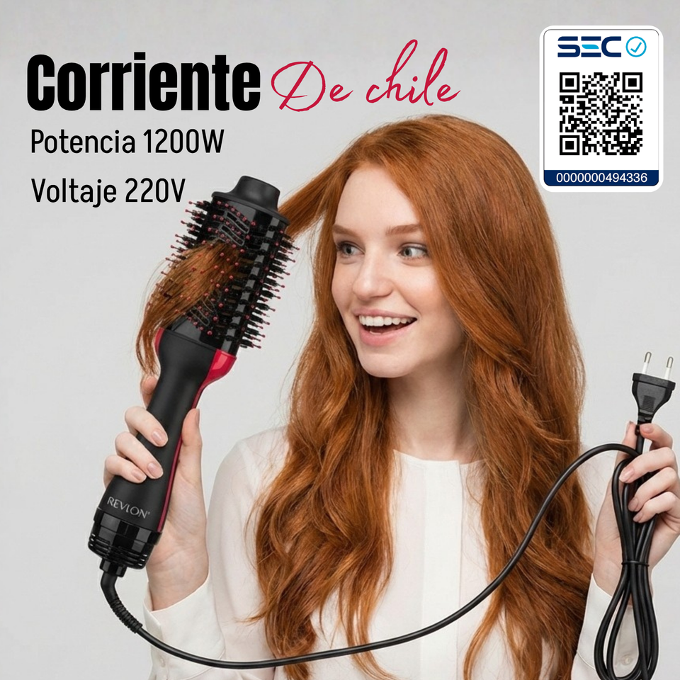 One Step Secador Alisador Voluminizador Revlon 1200W Plus +