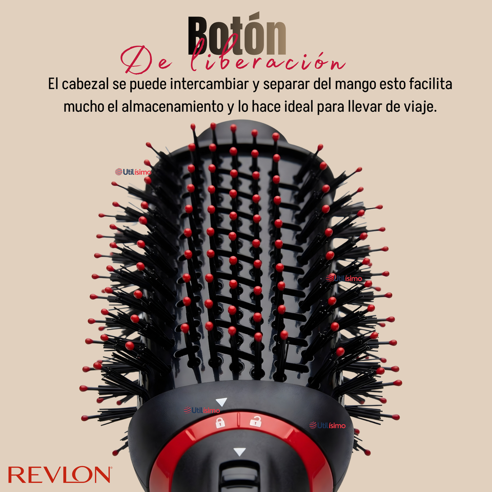 One Step Cepillo Secador Alisador 5 En 1  Revlon 1200W Multistyler