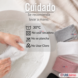 Pack 2 Pares Calcetines Diabéticos Mujer Algodón Suave Colores Surtidos Protección