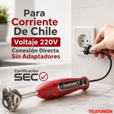 Batidora de inmersión Telefunken Smartmix 2500 roja acero inoxidable 800W