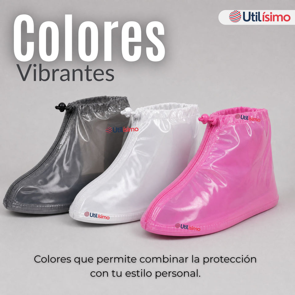 Fundas Cubre Calzado Impermeables Aislante Lluvia Surtido Mujer 1 Par