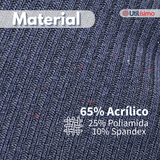Calcetín Escolar Largo Acrílico Azul Niñas