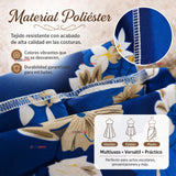 Pareo Pascuense Niña Hawaiano Azul Danza Fiestas Patrias