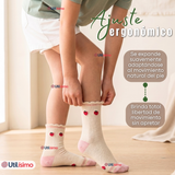 Pack 2 Pares De Calcetines Algodón Invierno Diseño Fritilla Surtido Niña 9-12