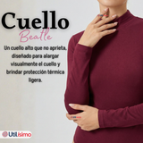 Pack 3 Bodys Manga Larga Bambú Cuello Alto Beatle Mujer Colores Surtidos