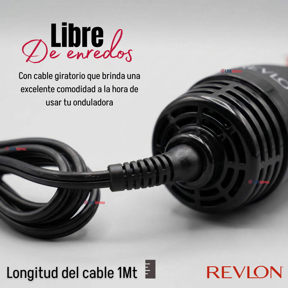 One Step Secador Alisador Voluminizador Revlon 1200W Plus +