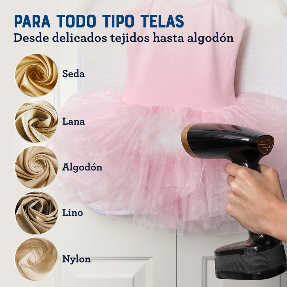 Vaporizador de prendas de mano plegable GCSTFS300